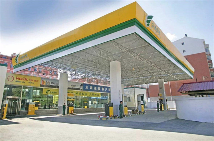 宣武加气站钢结构网架案例7